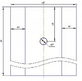 Плита распорная 4844800006